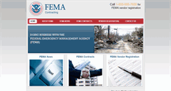 Desktop Screenshot of femacontract.com